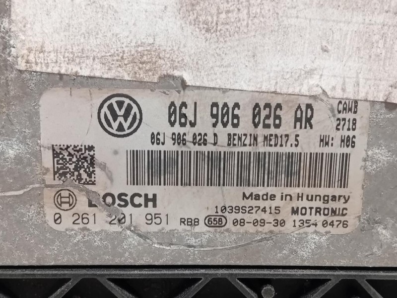 Centralina Iniezione 06J906026AR Volkswagen Scirocco III 2009