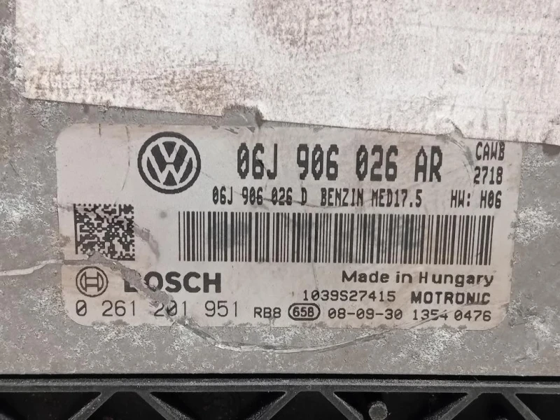 Centralina Iniezione 06J906026AR Volkswagen Scirocco III 2009