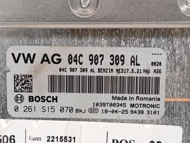 Centralina Iniezione 04C907309AL Volkswagen T-roc 2017