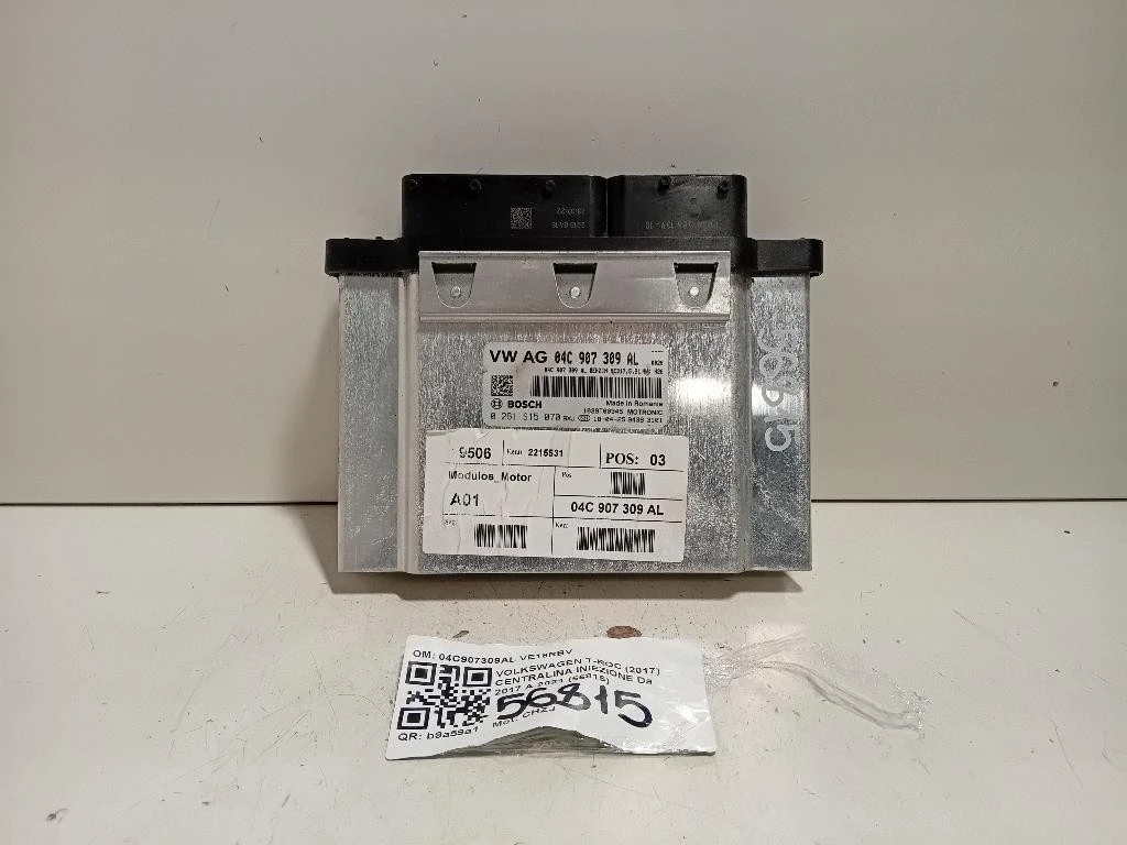 Centralina Iniezione 04C907309AL Volkswagen T-roc 2017