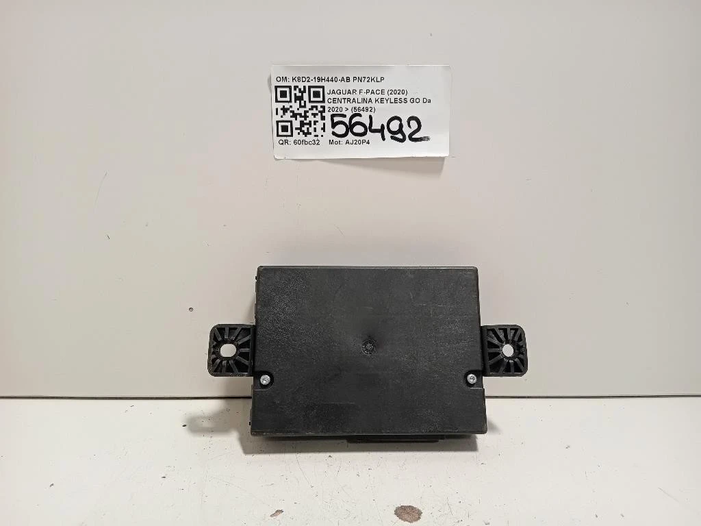 Centralina Keyless GO K8D2-19H440-AB Jaguar F-pace 2020