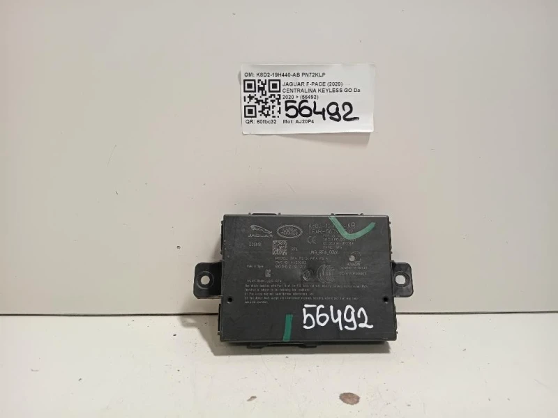 Centralina Keyless GO K8D2-19H440-AB Jaguar F-pace 2020