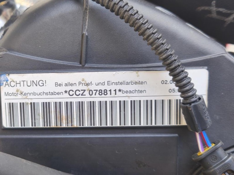 Motore Completo CCZA 200 CV 147 KW Audi A3 8PA Sportback 2008