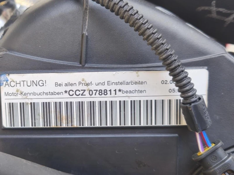 Motore Completo CCZA 200 CV 147 KW Audi A3 8PA Sportback 2008