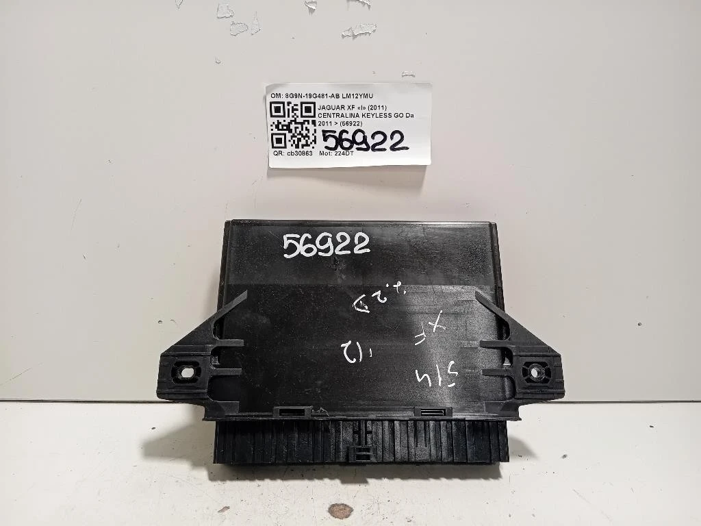 Centralina Keyless GO 8G9N-19G481-AB Jaguar XF I 2011