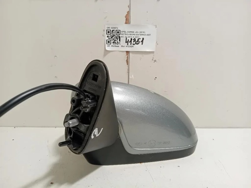 Retrovisore Esterno ANT SX 020873 Opel Corsa D 2010