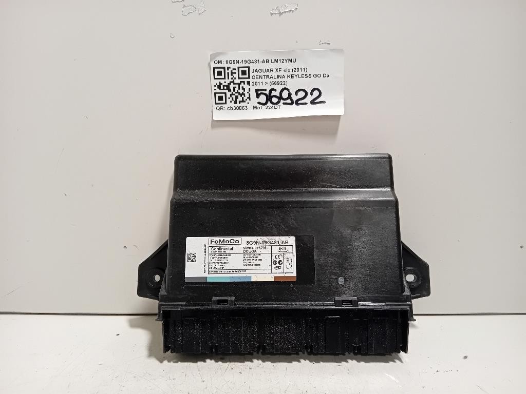 Centralina Keyless GO 8G9N-19G481-AB Jaguar XF I 2011