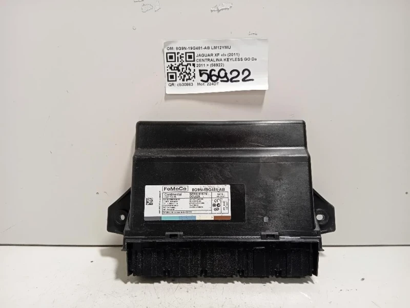 Centralina Keyless GO 8G9N-19G481-AB Jaguar XF I 2011