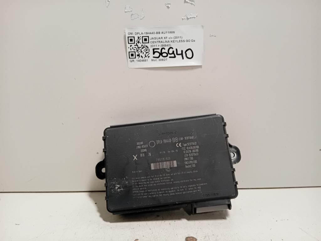 Centralina Keyless GO DPLA-19H440-BB Jaguar XF I 2011