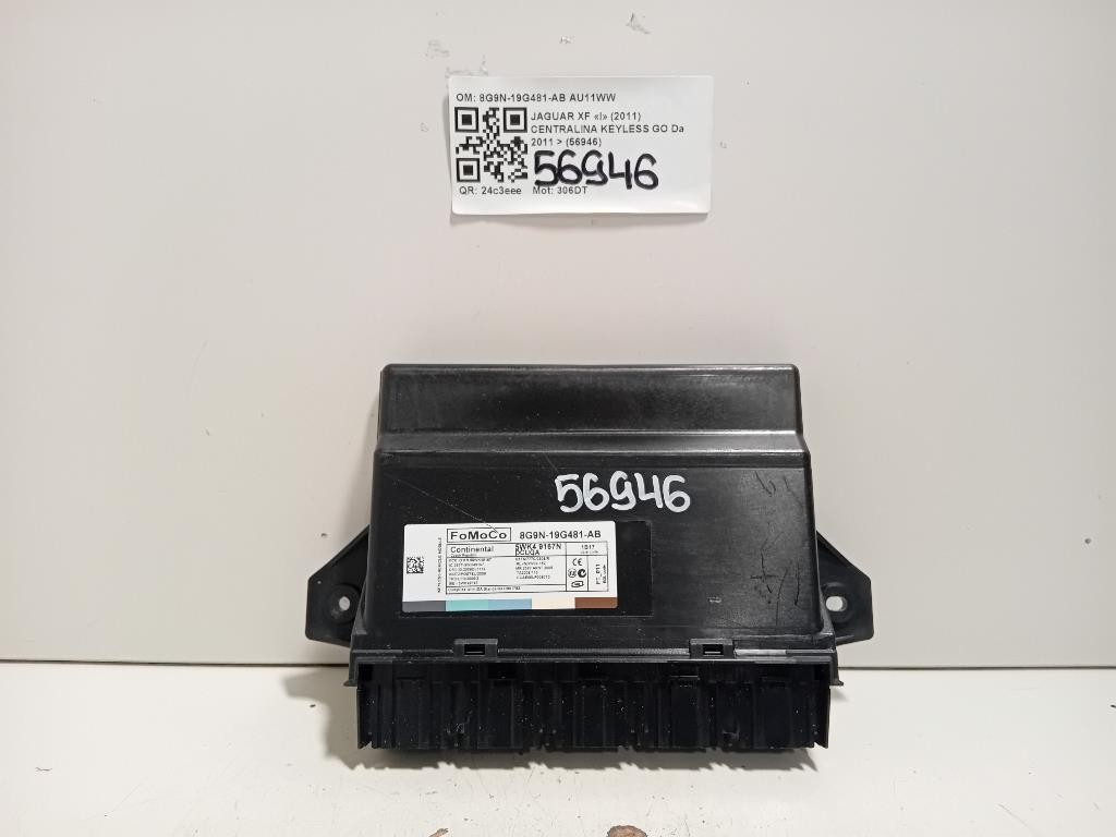 Centralina Keyless GO 8G9N-19G481-AB Jaguar XF I 2011