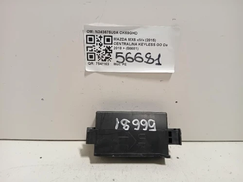Centralina Keyless GO N243675U0A Mazda MX5 IV 2015