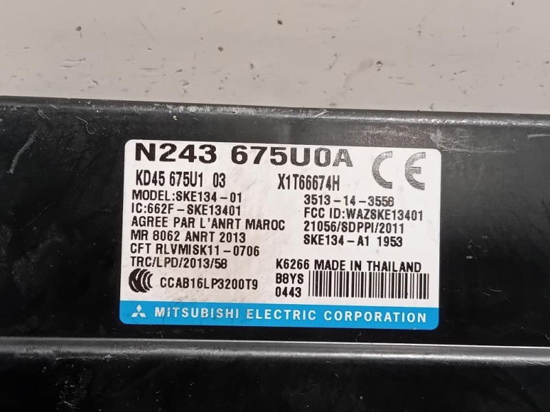 Centralina Keyless GO N243675U0A Mazda MX5 IV 2015