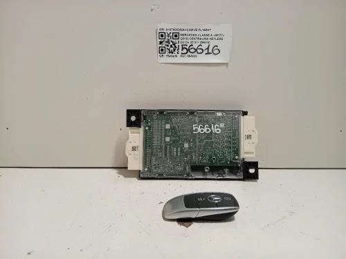 Centralina Keyless GO A1679003504+CHIAVE Mercedes Classe A W177 2018