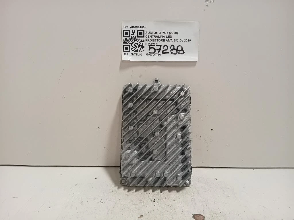 Centralina LED Proiettore ANT SX 4K0941591 Audi Q5 FYG 2020