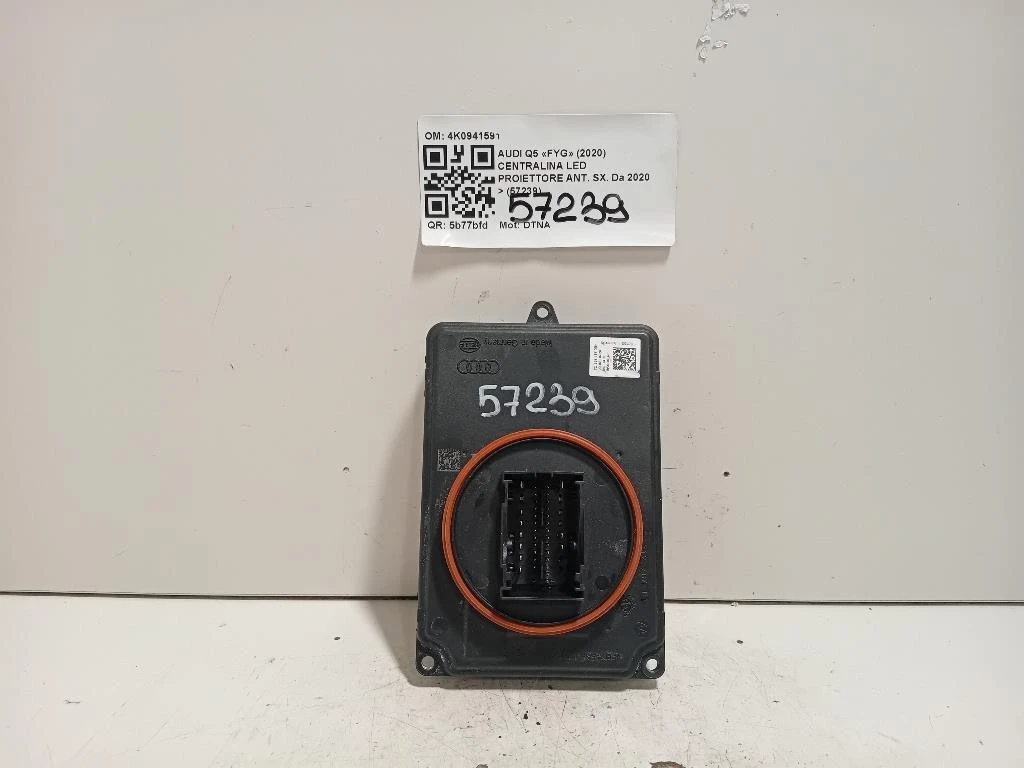 Centralina LED Proiettore ANT SX 4K0941591 Audi Q5 FYG 2020