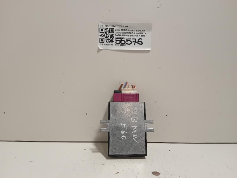 Centralina Mandata Carburante 16147180427 Bmw Serie 5 E60 Berlina 2004