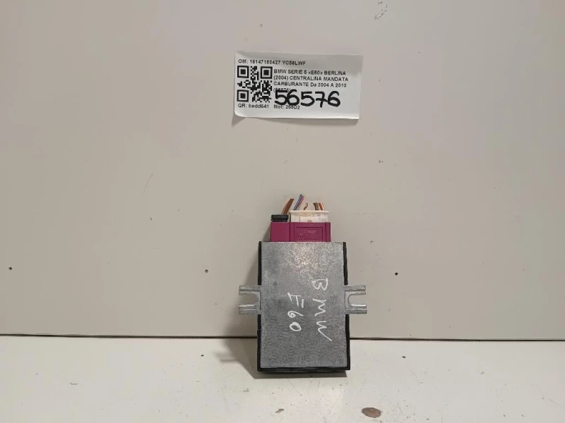 Centralina Mandata Carburante 16147180427 Bmw Serie 5 E60 Berlina 2004