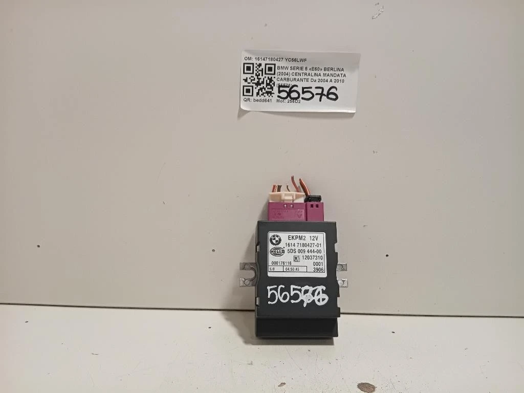 Centralina Mandata Carburante 16147180427 Bmw Serie 5 E60 Berlina 2004