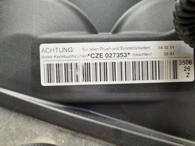 Motore Completo CZEA 150 CV 110 KW Audi A3 8VA Sportback 2012