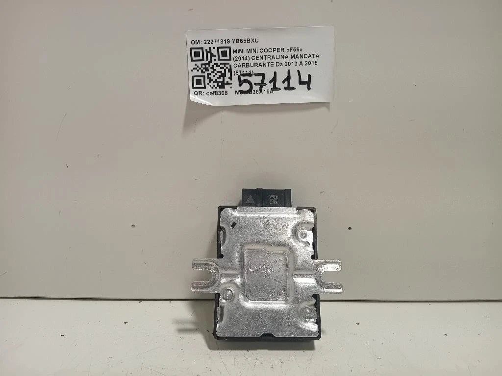 Centralina Mandata Carburante 22271819 Mini MINI Cooper F56 2014