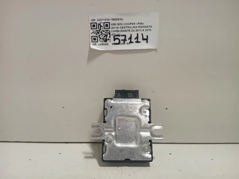 Centralina Mandata Carburante 22271819 Mini MINI Cooper F56 2014