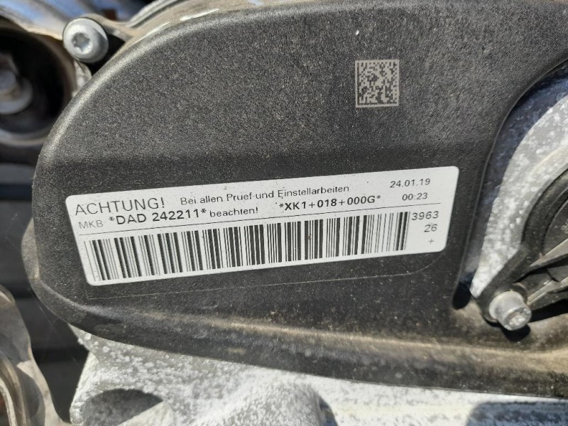 Motore Completo DADA 150 CV 110 KW Audi A3 8VF Sportback 2016