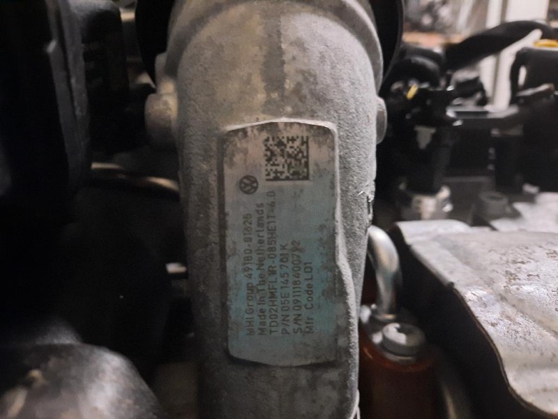 Motore Completo DADA 150 CV 15TFSI Audi A3 8VF Sportback 2016