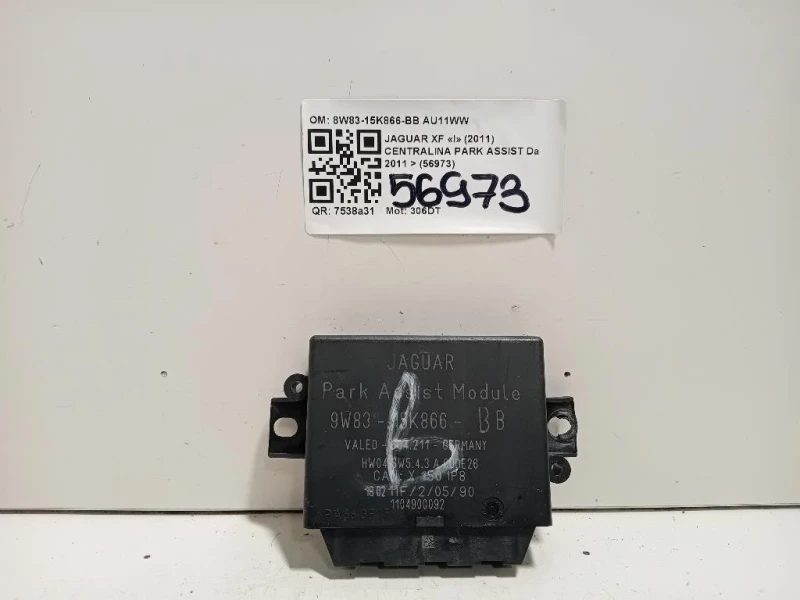 Centralina PARK Assist 8W83-15K866-BB Jaguar XF I 2011