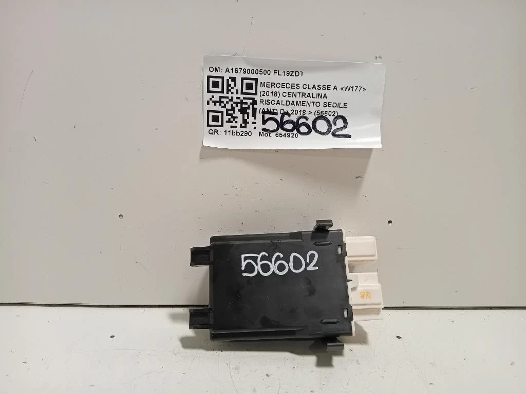 Centralina Riscaldamento Sedile ANT A1679000500 Mercedes Classe A W177 2018
