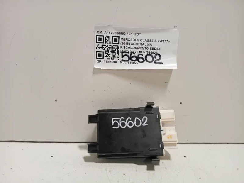Centralina Riscaldamento Sedile ANT A1679000500 Mercedes Classe A W177 2018