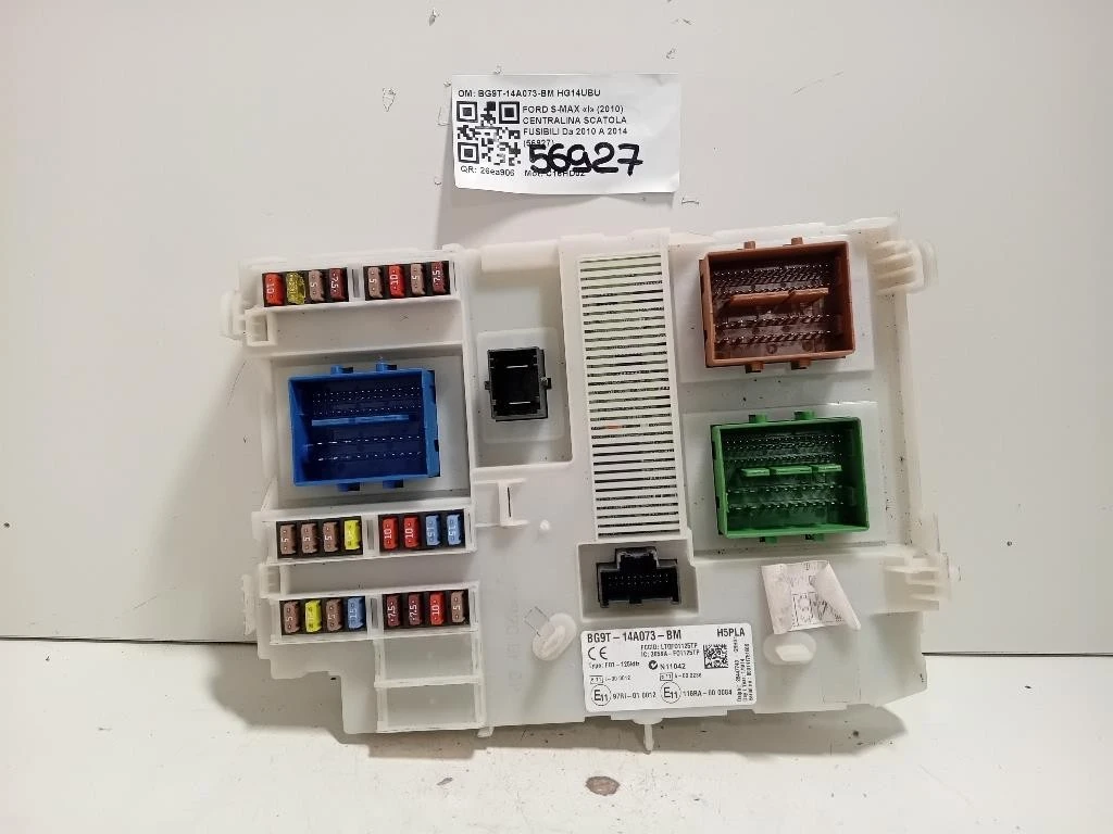 Centralina Scatola Fusibili BG9T-14A073-BM Ford S-max I 2010
