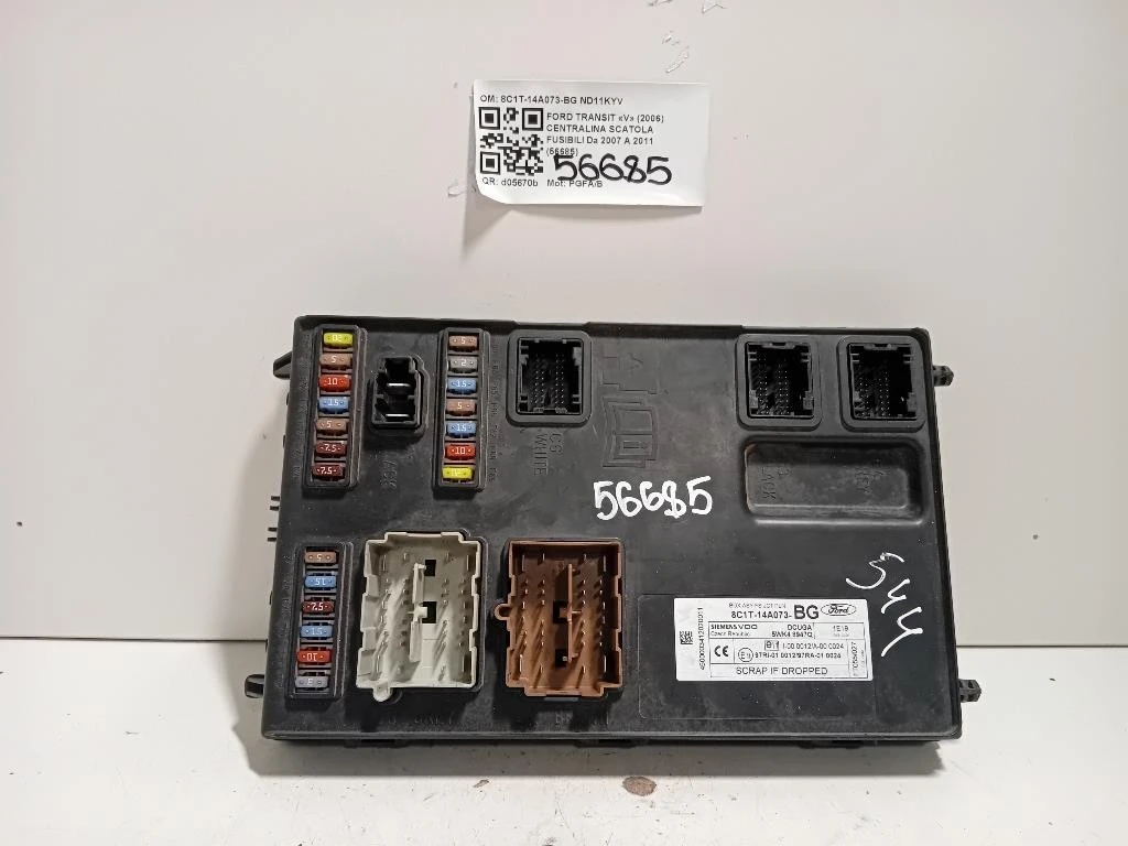 Centralina Scatola Fusibili 8C1T-14A073-BG Ford Transit V 2006
