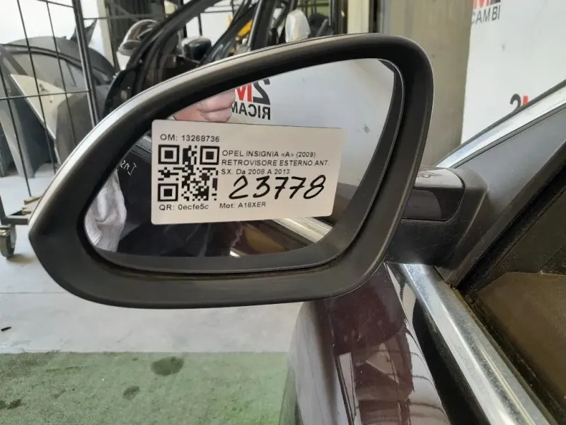 Retrovisore Esterno ANT SX 13268736 Opel Insignia A 2009
