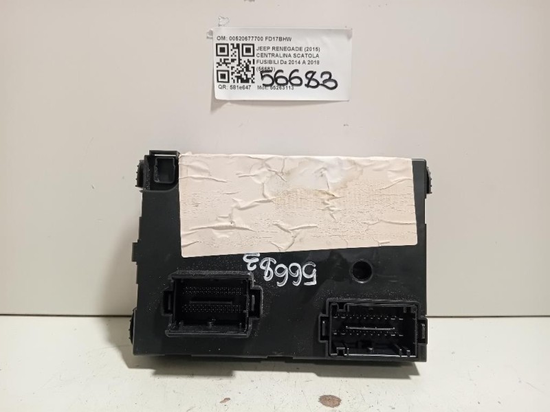 Centralina Scatola Fusibili 00520677700 Jeep Renegade 2015