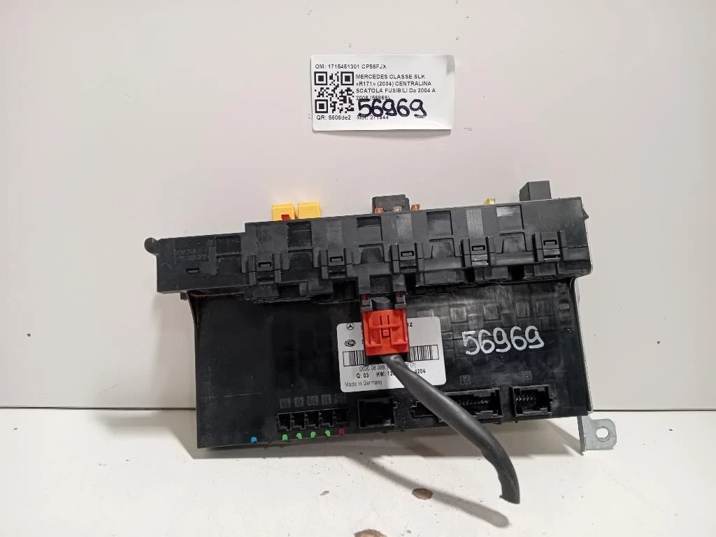 Centralina Scatola Fusibili 1715451301 Mercedes Classe SLK R171 2004