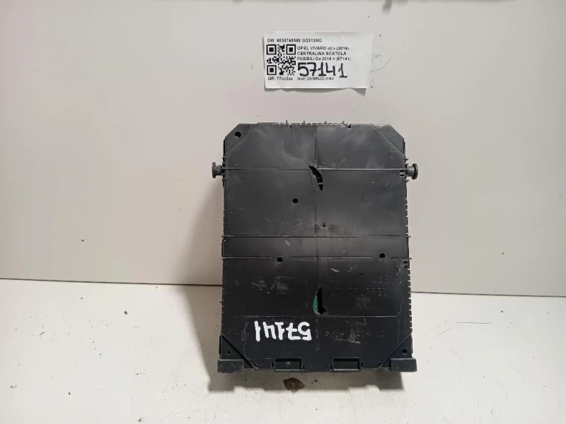 Centralina Scatola Fusibili 9830790580 Opel Vivaro C 2019