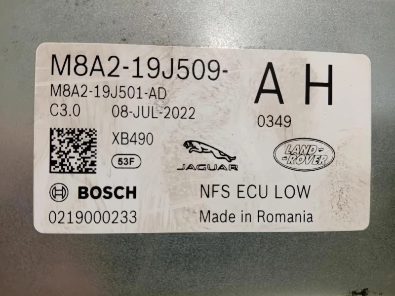 Centralina Telecamera ANT M8A2-19J509-AH Jaguar F-pace 2020
