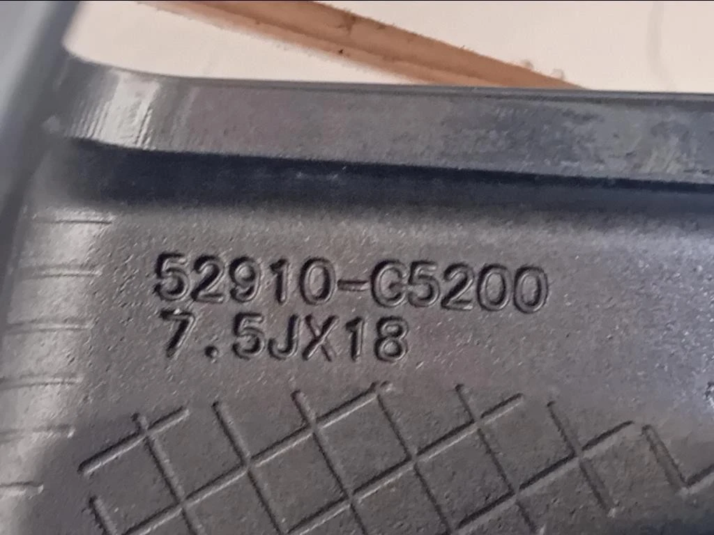 Cerchio Ruota ANT DX 52910G5200 75JX18 Kia NIRO 2016