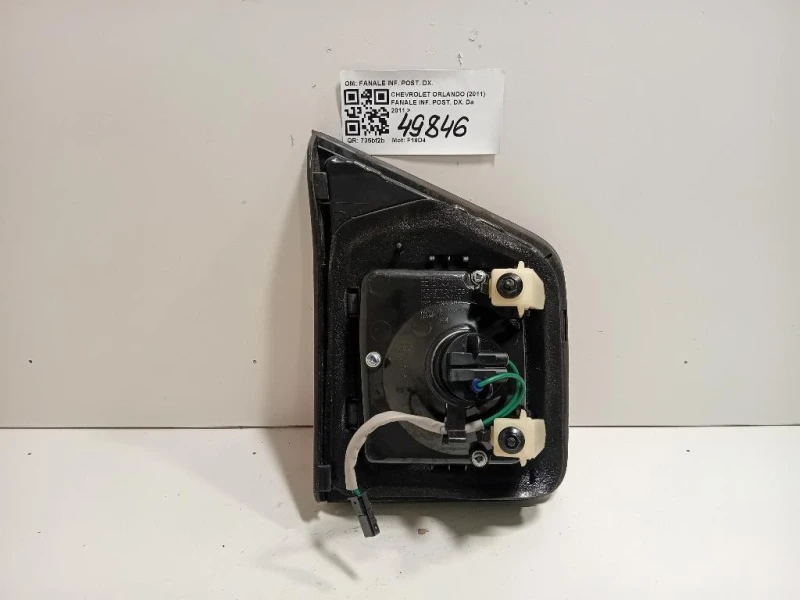Fanale INF POST DX FANALE INF POST DX Chevrolet Orlando 2011