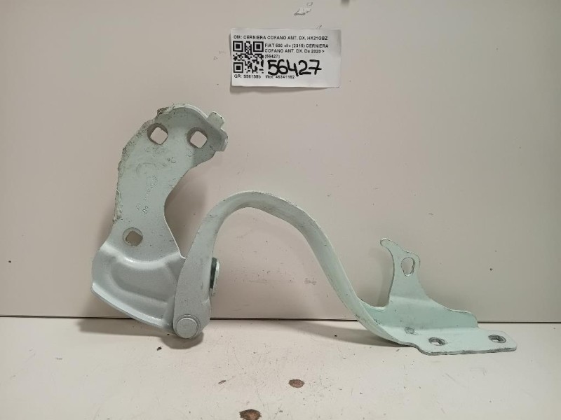 Cerniera Cofano ANT DX CERNIERA COFANO ANT DX Fiat 500 II 2015