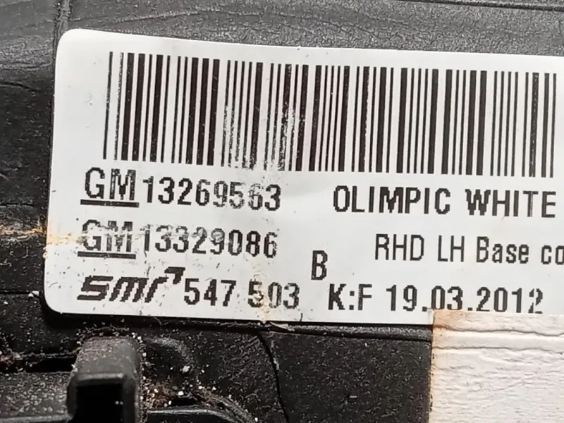 Retrovisore Esterno ANT SX 13269563 9 PIN Opel Insignia A 2013