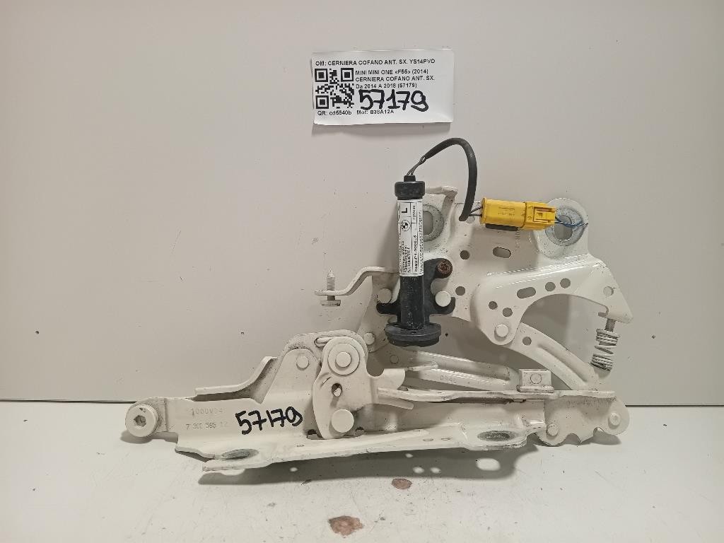 Cerniera Cofano ANT SX 730056512X Mini MINI ONE F55 2014