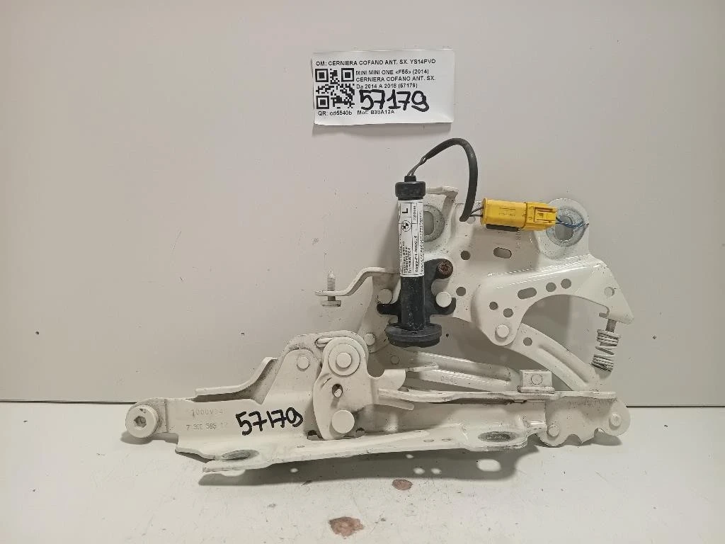 Cerniera Cofano ANT SX 730056512X Mini MINI ONE F55 2014