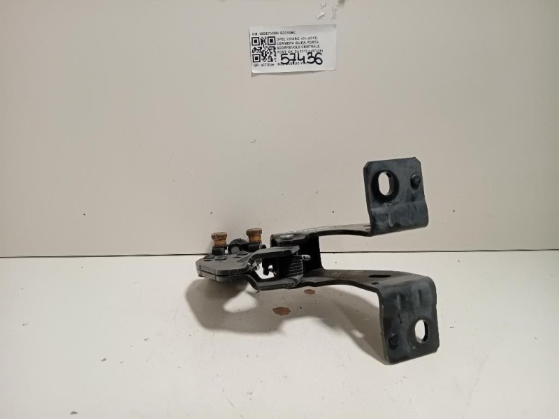 Cerniera Guida Porta Scorrevole Centrale POST DX 9808074880 Opel Vivaro C 2019