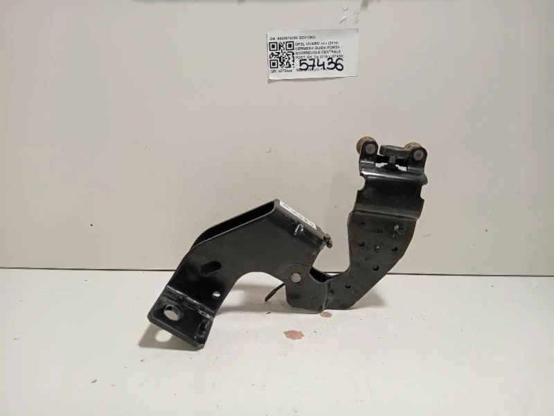 Cerniera Guida Porta Scorrevole Centrale POST DX 9808074880 Opel Vivaro C 2019