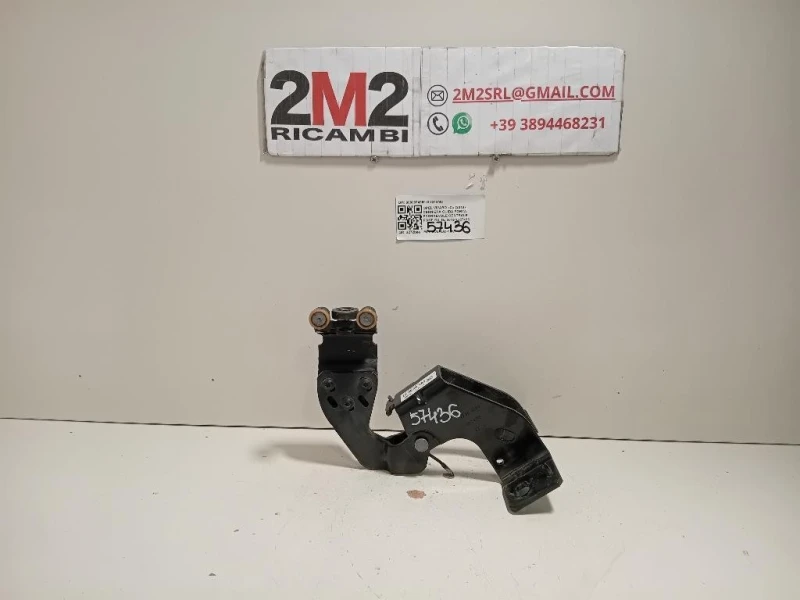 Cerniera Guida Porta Scorrevole Centrale POST DX 9808074880 Opel Vivaro C 2019