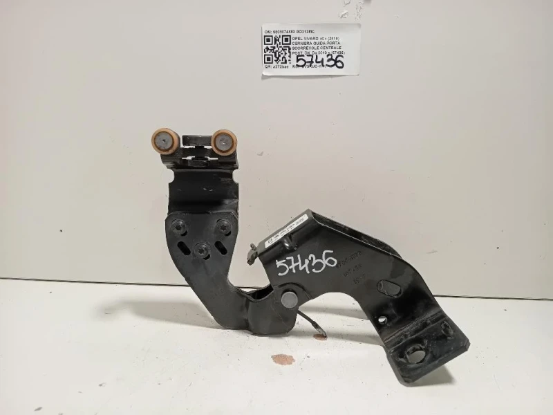 Cerniera Guida Porta Scorrevole Centrale POST DX 9808074880 Opel Vivaro C 2019