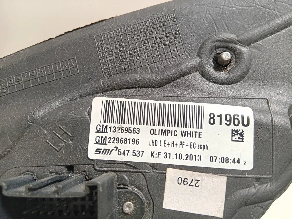 Retrovisore Esterno ANT SX 13329075 Opel Insignia A 2013