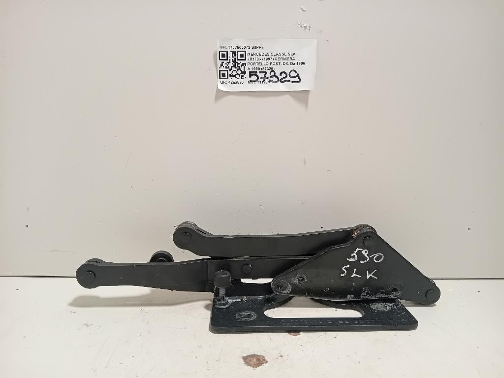 Cerniera Portello POST DX 1707500072 Mercedes Classe SLK R170 1997