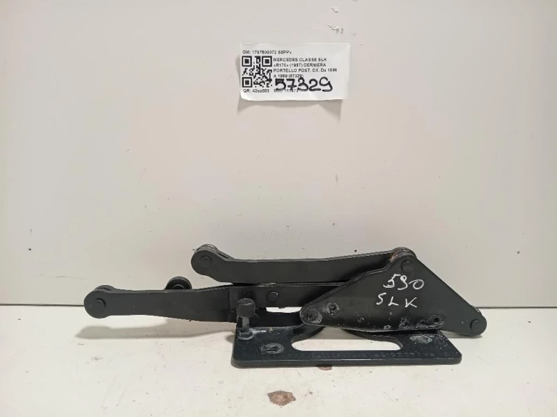 Cerniera Portello POST DX 1707500072 Mercedes Classe SLK R170 1997